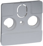 Plakietka Do Gniazd Telewizyjnych Stosowanych Przez Operatorów Telewizji Kablowych (2-3 Otwory) Aluminium, Niloe Selection
