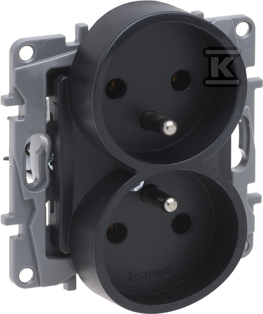 Gniazdo 2 X 2P+Z Do Ramek Wielokrotnych - 762235