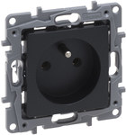 Gniazdo 2P+Z 16 A - 250 V~ (Bez Przesłony, Zaciski Śrubowe) Antracyt, Niloe Selection