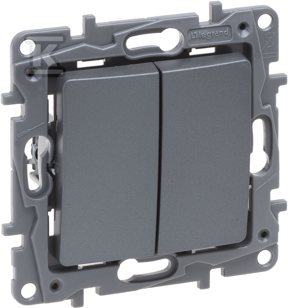 Conector de escada duplo 10 Ax Aço, - 762302