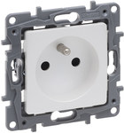 Gniazdo 2P+Z 16 A - 250 V~ (Z Przesłoną, Zaciski Automatyczne) Perła, Niloe Selection