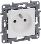 Gniazdo 2P+Z 16 A - 250 V~ (Bez Przesłony, Zaciski Śrubowe) Perła, Niloe Selection