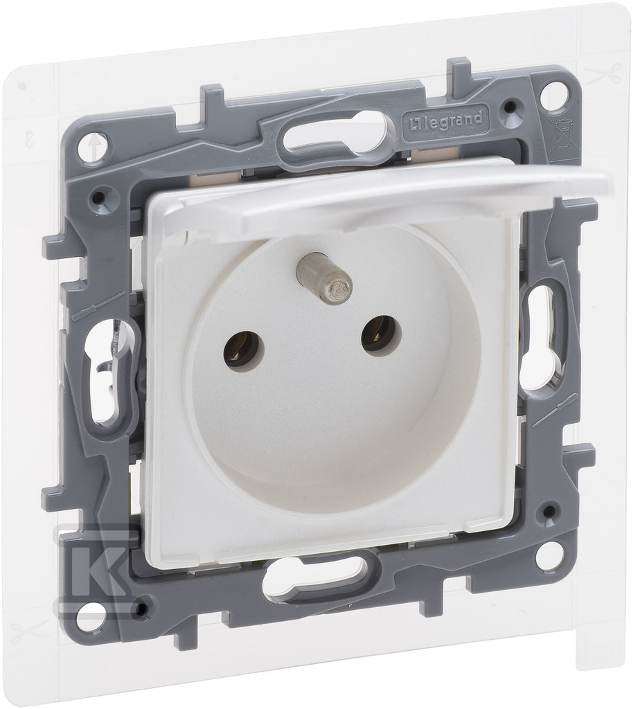 Gniazdo 2P+Z - Ip44 16 A - 250 V~ - Bez - 762461