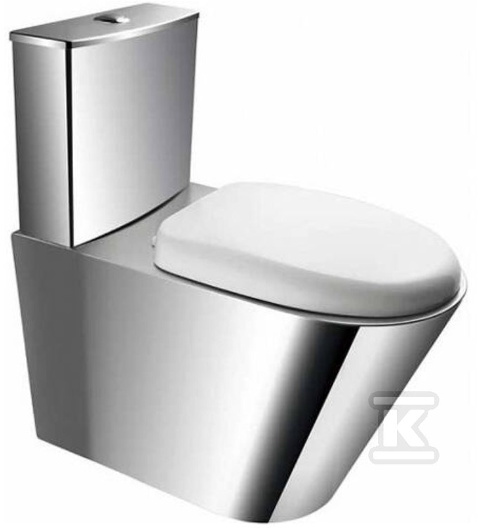 WC COMPACT stainless steel floor - UR2A