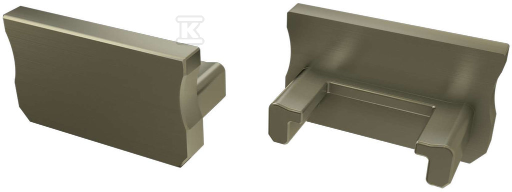 Zaślepka do profilu LED NTA, inox - PC013722