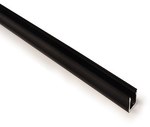 Profil LED Natynkowy B (wąski), długość 100cm, aluminiowy, czarny anodowany