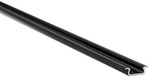 Profil LED Podtynkowy B (płytki), długość 100cm, aluminiowy, czarny anodowany