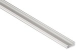 Profil LED Natynkowy D (płytki), długość 100cm, aluminiowy, biały lakierowany