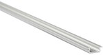 Profil LED Podtynkowy B (płytki), długość 100cm, aluminiowy, srebrny anodowany