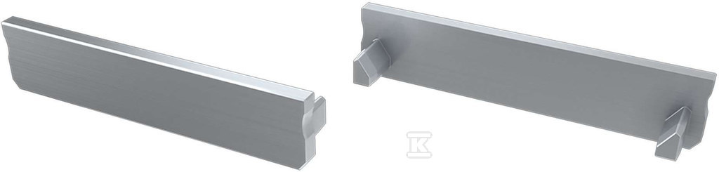 Zaślepka do profilu LED SO, szara - PC017942
