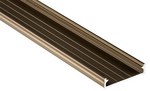 Profil LED Natynkowy SO, długość 202cm, aluminiowy, inox anodowany