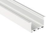 Profil LED Podtynkowy IN, długość 202cm, aluminiowy, biały lakierowany