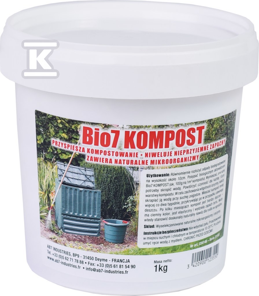 Preparation BIO7 KOMPOST USE 1000G for - BIO7-234146