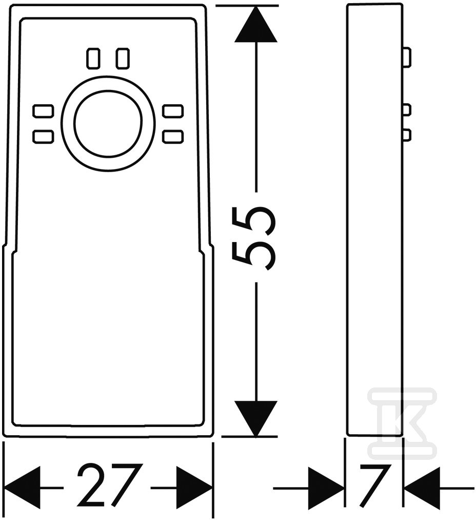 Podkładka dystansowa Hansgrohe do - 98993000