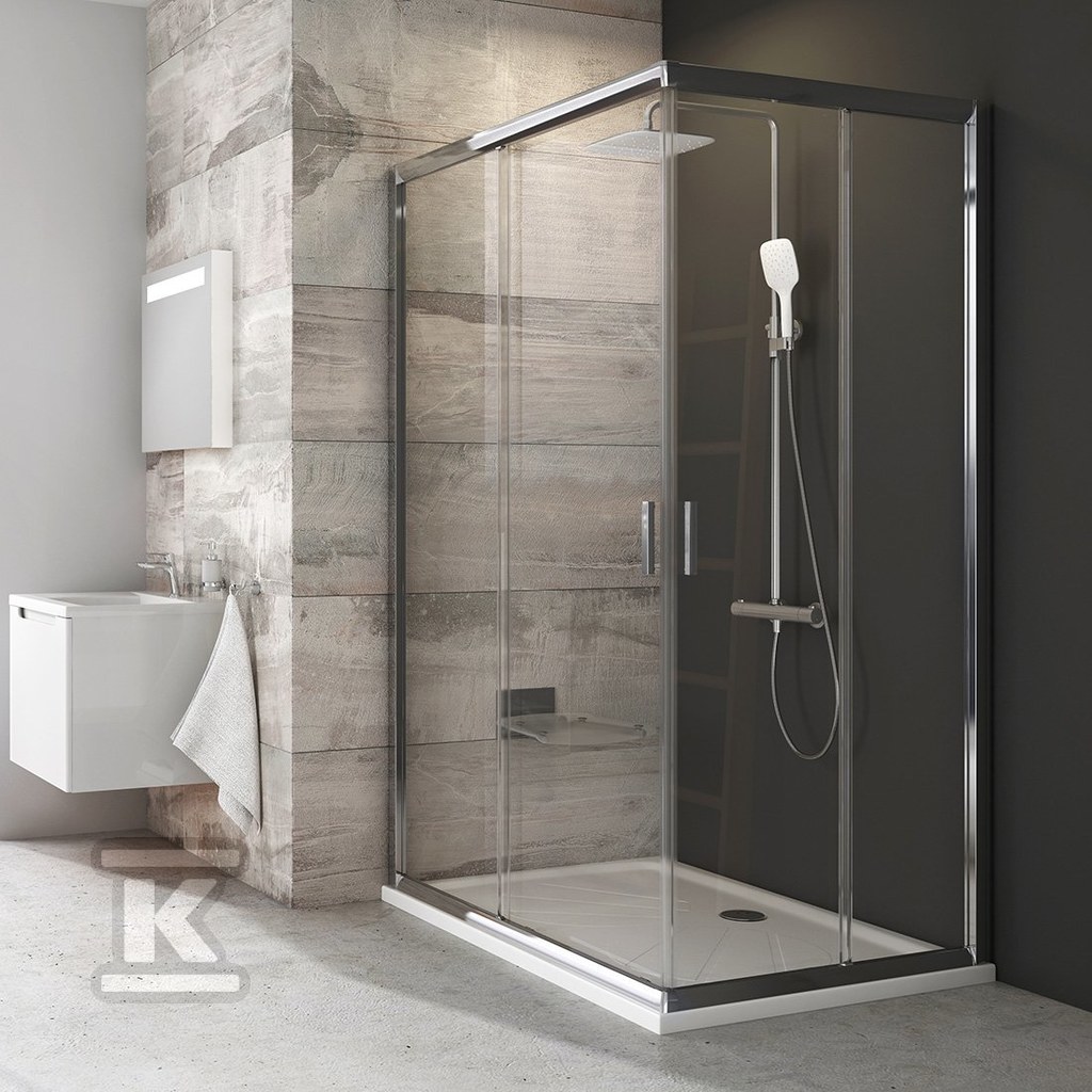 Shower, corner, sliding 1/2 BLRV2K-80 - 1XV40C00Z1