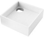 Support for steel shower trays, square 80x80x28, maximum depth 16cm 2.002