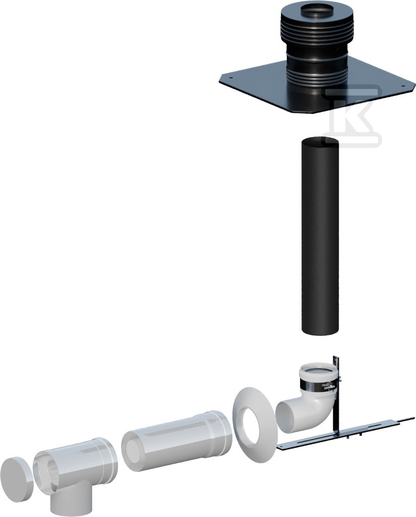 Chimney, connection kit for condensing - ZB-31