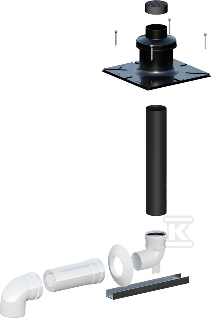 Chimney, connection kit for condensing - ZB-14