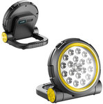 Hordozható LED reflektor ICE 10W 1000lm 5200mAh 3.7V IP55