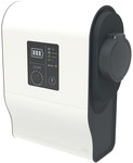 WALLBOX 7.4kW charger for electric vehicles, mode 3. 1 charging point, IP44, IK08, GREEN'UP LEGRAND