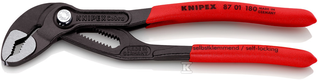 Clești pentru țevi reglabili KNIPEX - 87 01 180