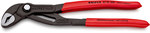 KNIPEX 87 01 250 Cobra® Verstellbare Rohrzange der neuen Generation Aus rutschfestem Kunststoff, phosphatiert, grau 250 mm