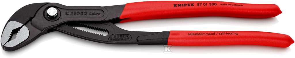 Nastavitelné kleště na trubky KNIPEX - 87 01 300