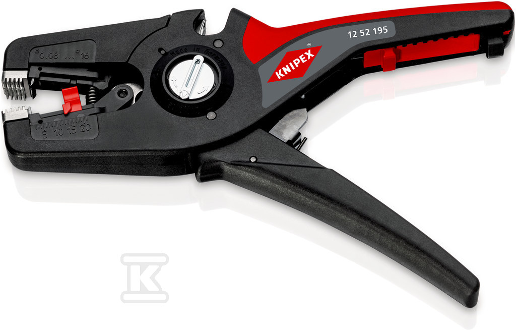 KNIPEX automata szigetelés lehúzó fogó - 12 52 195