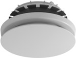 Anemostat wywiewny ComfoValve Luna E125, filtr, White
