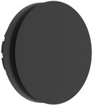 Anemostat wywiewny ComfoValve Luna E125, filtr, Black