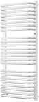 STANDARD 300X686 Radiator scara 312W, racord lateral, distanta = 500mm, culoare: alb lucios (c35)