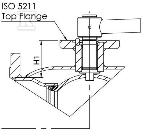 VEXVE golyóscsap gázhoz, DN100 PN16 - 113100