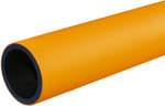 Tytan-Rohr Typ 2/2 Gas PE100-RC 25x3.0mm, Spule 100 m, SDR11, orange, doppellagig /100M/