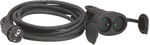 Przedłużacz 2x2P+Z IP44 10m
