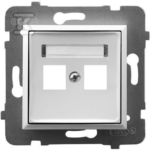 Double Keystone socket housing, - GPK-2U/P/00