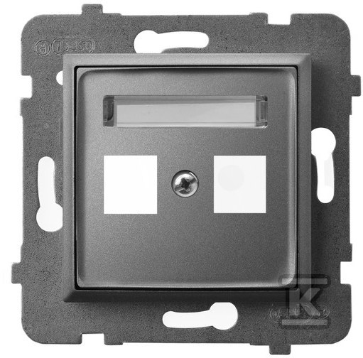 Double Keystone socket housing, - GPK-2U/P/70