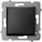 Stair switch, ARIA black metallic