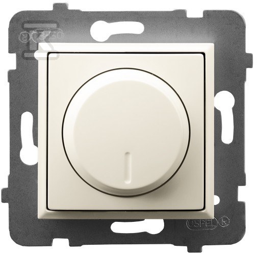 Dimmer push-turn adaptat sarcinilor cu - ŁP-8U/M/27