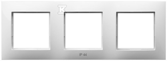 Trostruki okvir za IP-44 konektore, - RH-3U/00