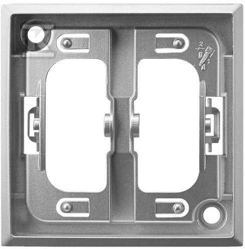 Ozdobný montážní rámeček, stříbrná ARIA - RO-1U/18