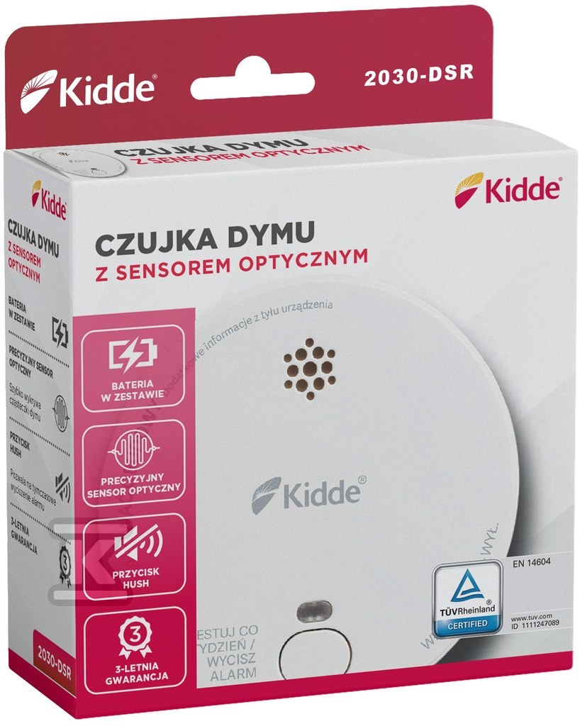 Czujnik dymu Kidde 2030-DSR - 2030-DSR