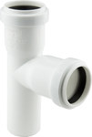 Internal sewage tee PP-HT 32x32/45 sanitary white