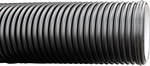 K2-DREN PEHD drainage pipe DN/ID 110 (6m), SN8, type UP (no perforation - no drainage slots), corrugated, black color