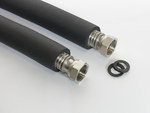 Set of 2 pieces of DN25 hoses with nuts 1"/1" with UV insulation 9mm L=1.00