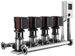 Zestaw podnoszenia ciśnienia Hydro MPC-E 4 CRIE5-9 U2 A-A-A-A z silnikami MGE