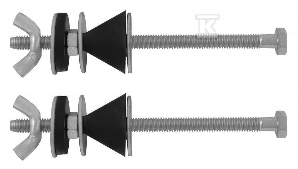 Toilet tank fastening screws set L-78 - SMZ78