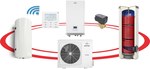 Тепловий насос SPLIT PRIMA S Гібридна система опалення 1F R32 8GT G200