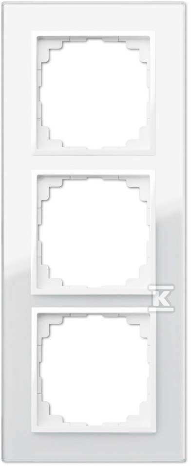 Frame x3 GLASS, white, VESTRA - 3873-62