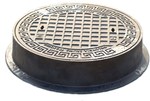 Cast iron manhole dn 600mm, class A15 = 1.5t (Diamir 600 well)