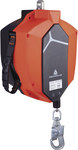 Protector large 20м, корпус ABS, оцинкований трос 5мм, 1 з'єднувач am016 з вертлюгом та індикатором падіння чорно-червоний 20м